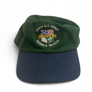 Vintage 2000 U.S. Open Pebble Beach Strapback Hat